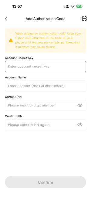 CyberCard screenshot 3