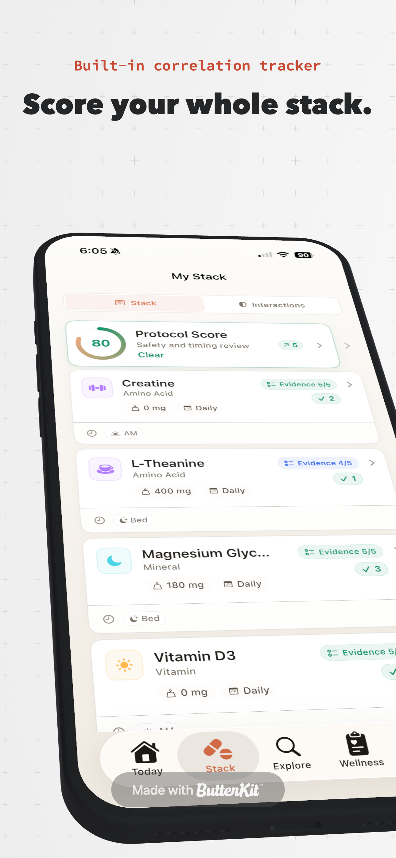 NutriStack: Supplement Stack