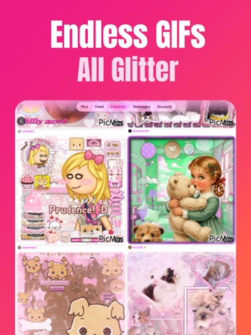 PicMix - GIFs & Stickers iPad screenshot