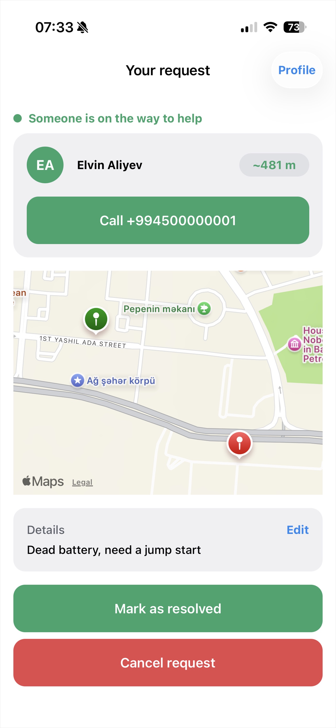 Screenshot 3 of Instant-Help