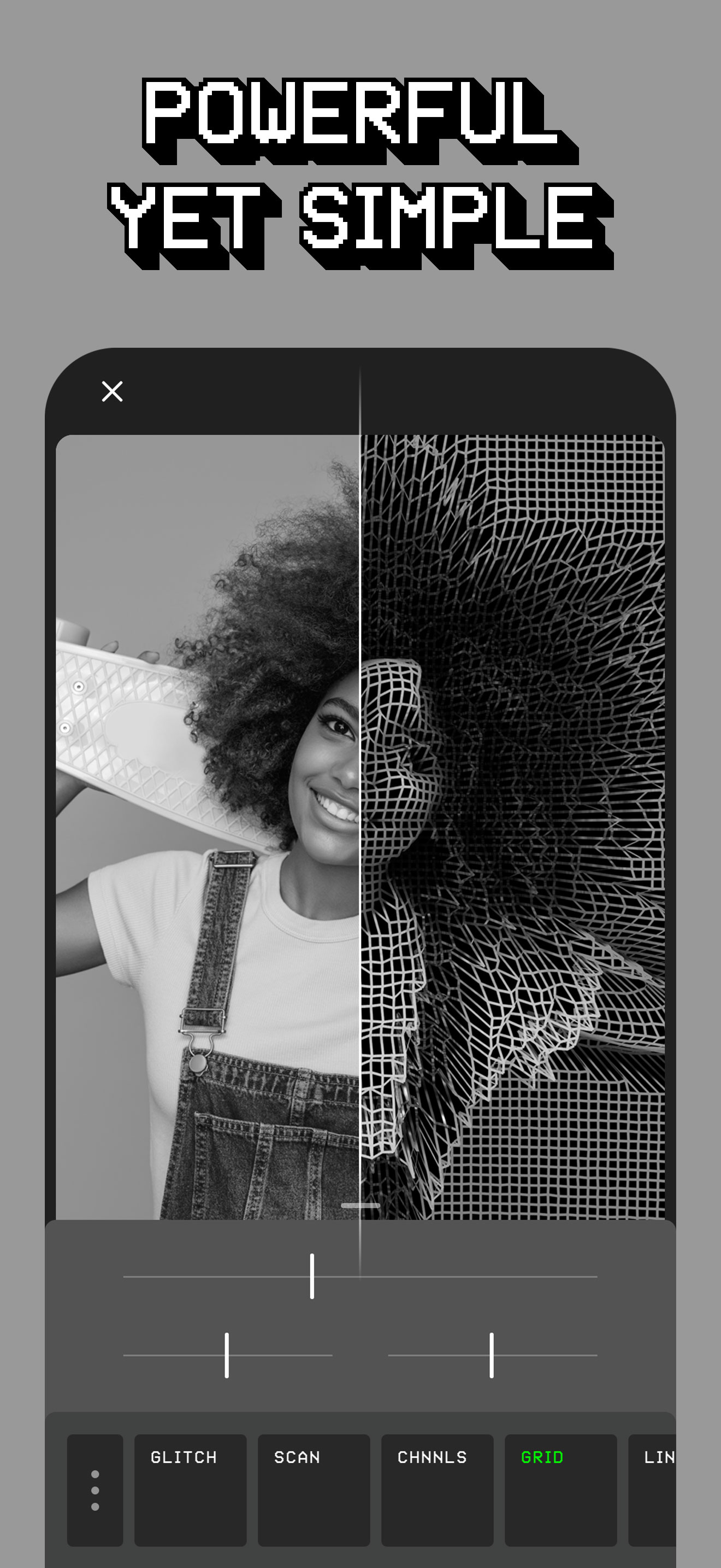 Glitché: Photo & Video Editor