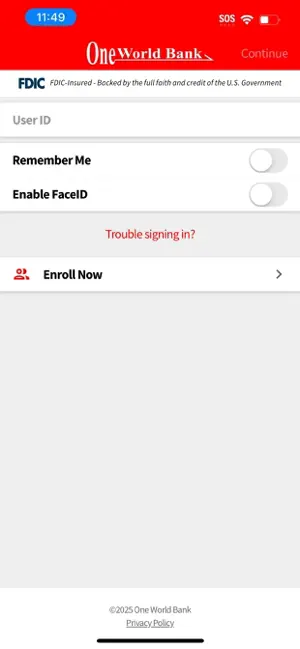 One World Mobile screenshot 1