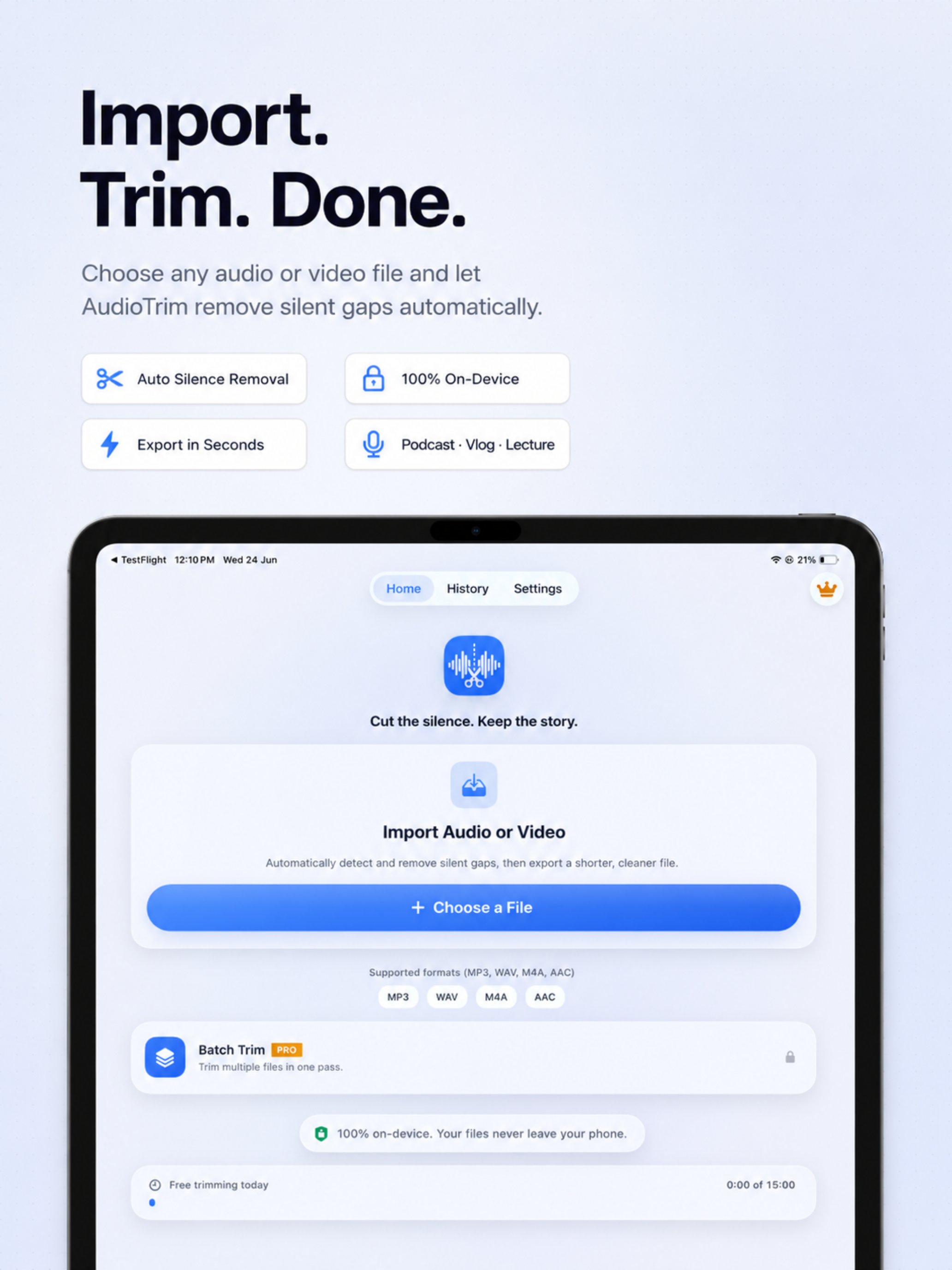 AudioTrim: Remove Silence screenshot 6