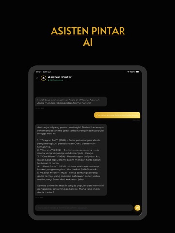 Wibuku : Anime Pro iPad screenshot 2