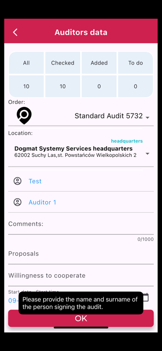 Smart Audyt Screenshot 10 of 10