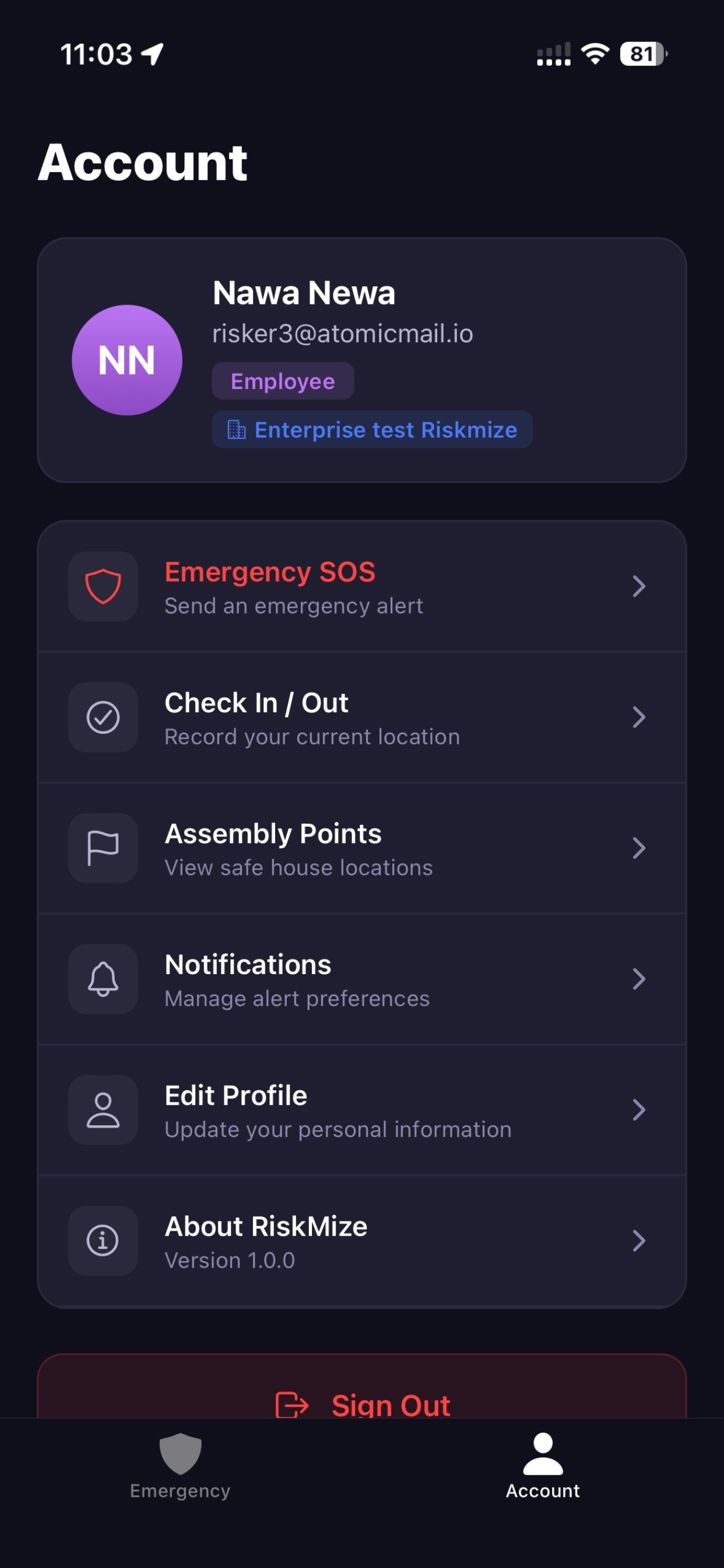 RiskMize