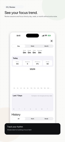 Pomodoro Timer - M Screenshot 2 of 5