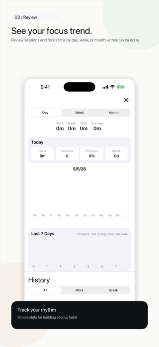 Pomodoro Timer - M Screenshot 2 of 5