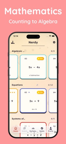 Nerdy Math Screenshot 1 of 9