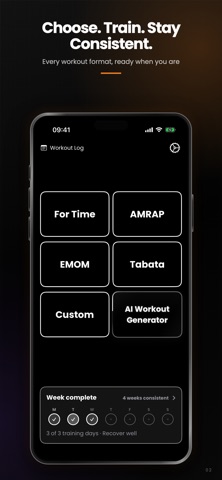 TimerFlex: WOD, Interval Timer Screenshot 2 of 6