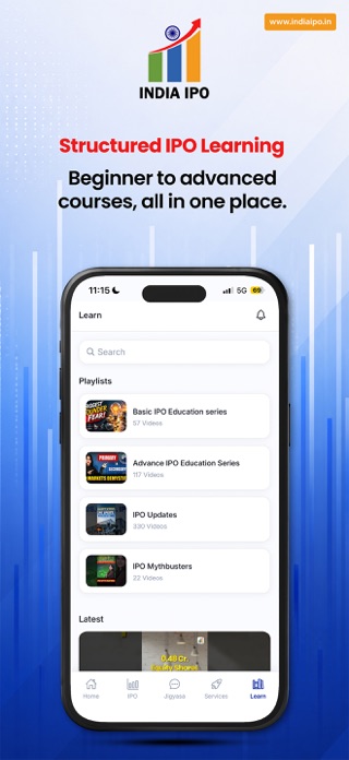 India IPO Screenshot 8 of 9
