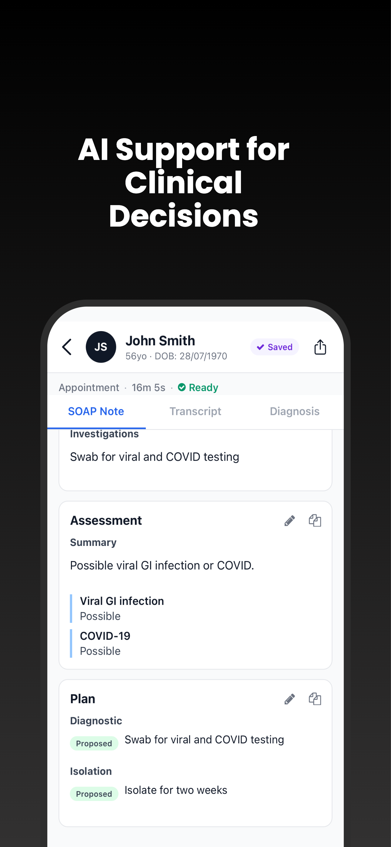 Newcare – AI for Clinicians screenshot 3