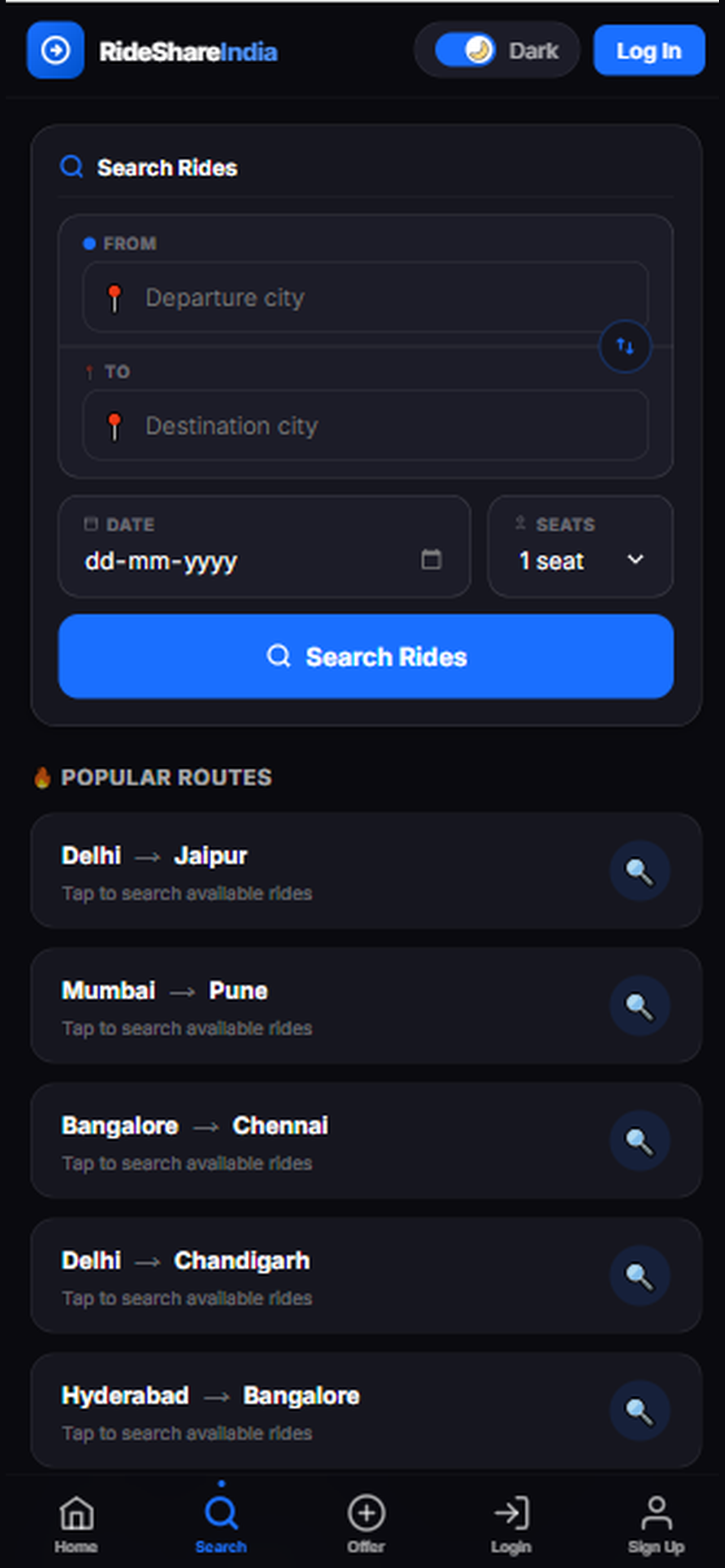 Ride Share India screenshot 5