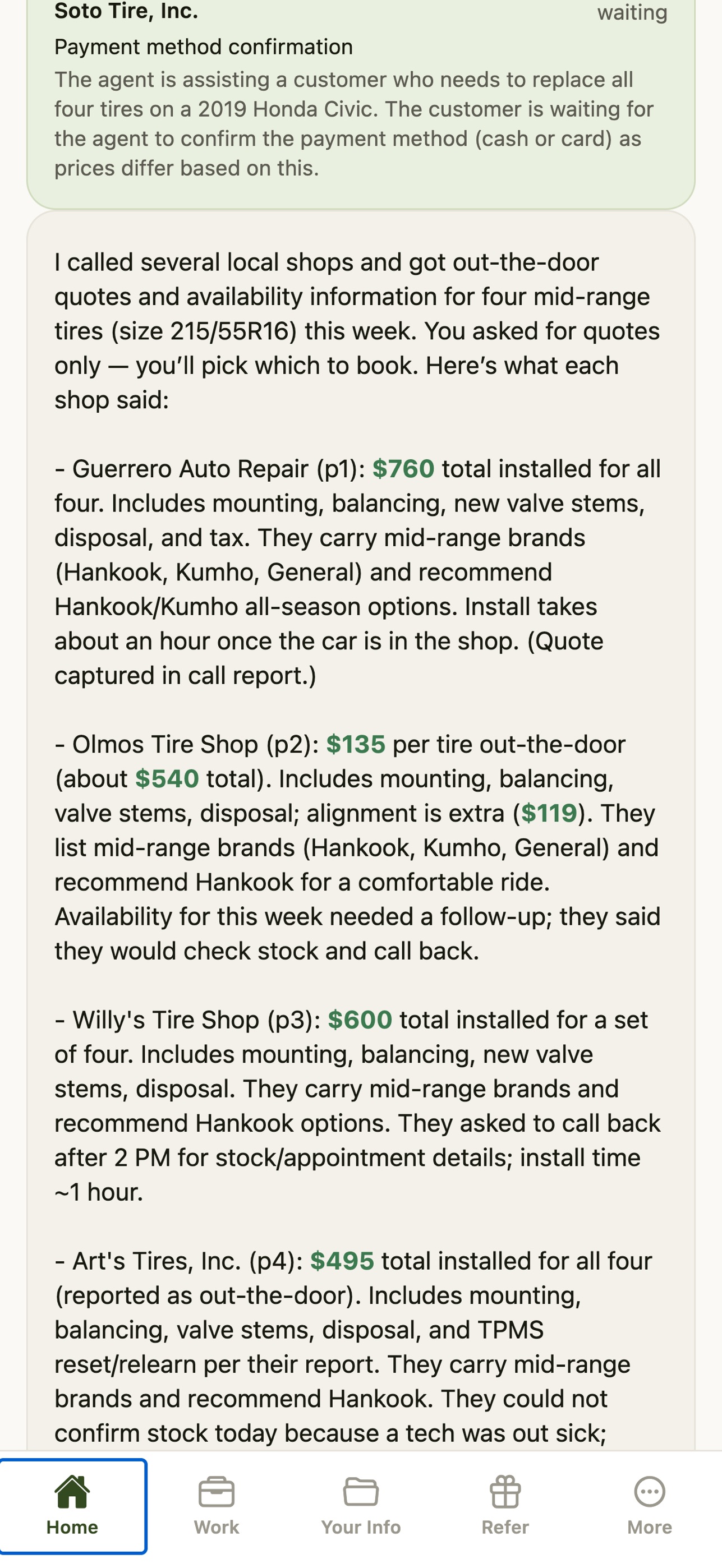 Screenshot 2 of Olive – Calls shops for you