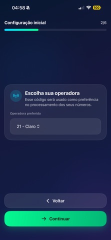 Portabilidade PRO screenshot