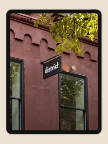 DISTRICT - BKLYN iPad screenshot