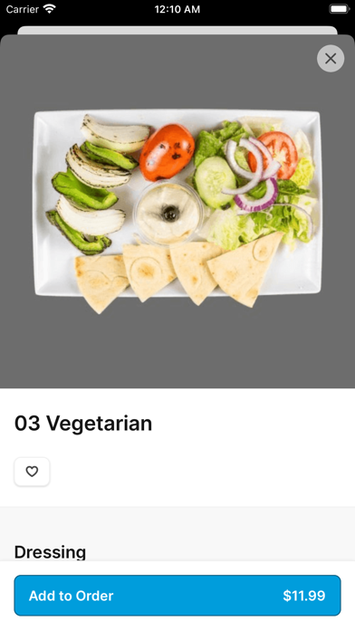 ZK Grill iPhone screenshot 3 - Food & Drink app