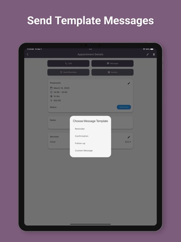 Koala: Appointment Scheduler iPad screenshot