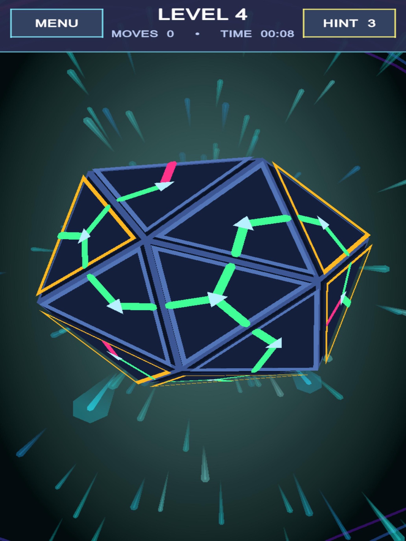 Screenshot 12 of Hexa Planet: 3D Hexagon Puzzle