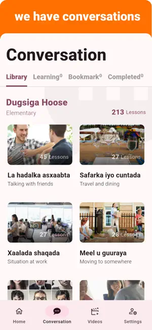 Somali - Listening Speaking screenshot 2
