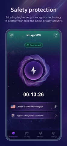 Mirage VPN Screenshot 1 of 4