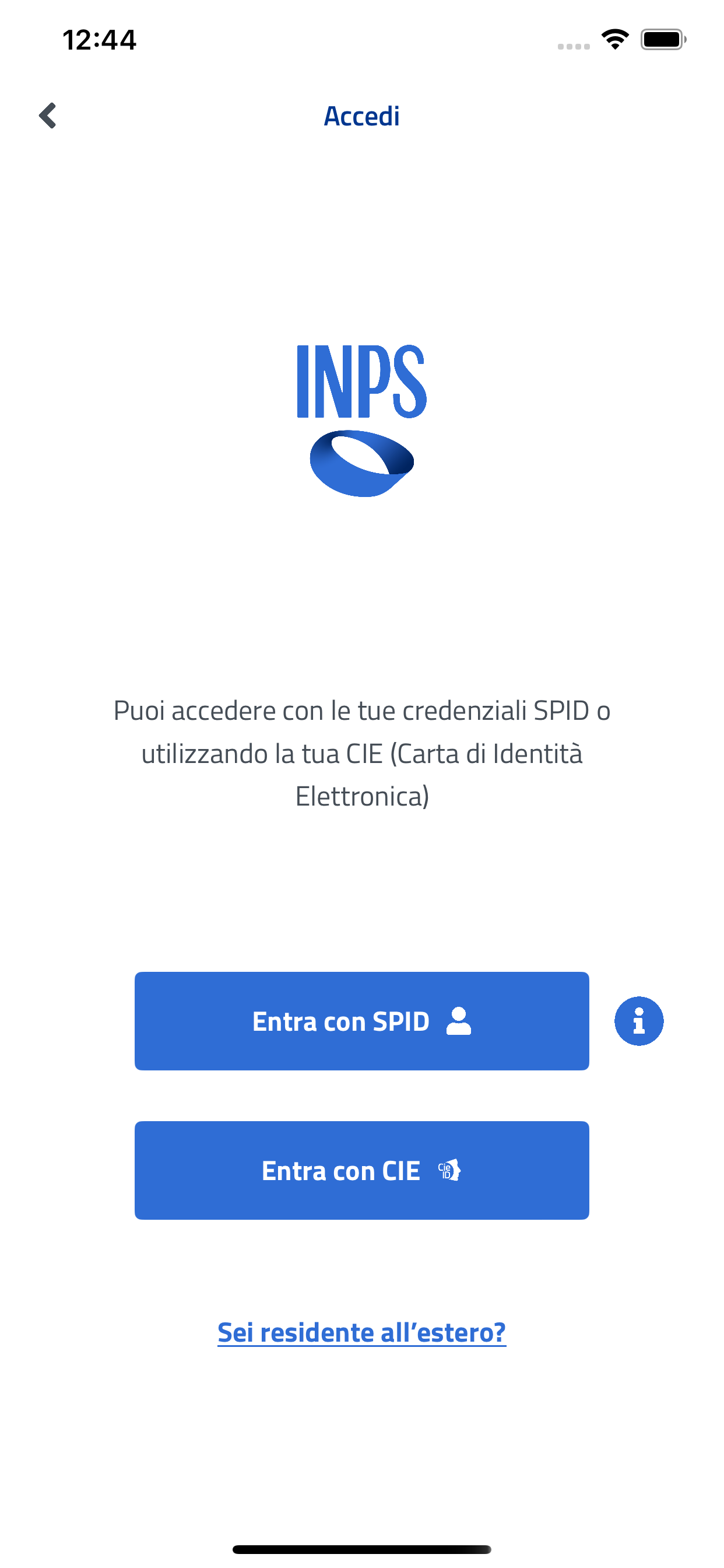 INPS mobile