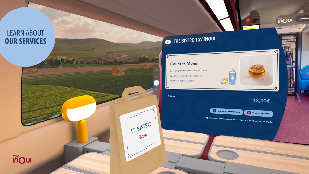 TGV INOUI Experience screenshot 4