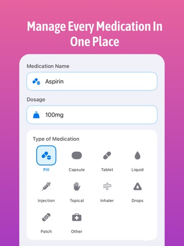 Medication Tracker & Reminders iPad screenshot