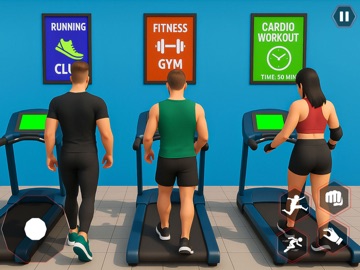 My Gym Fitness Life Sim 2025 iPad screenshot