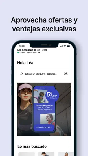 Captura de pantalla de Decathlon: Tienda De Deporte en iPhone 3