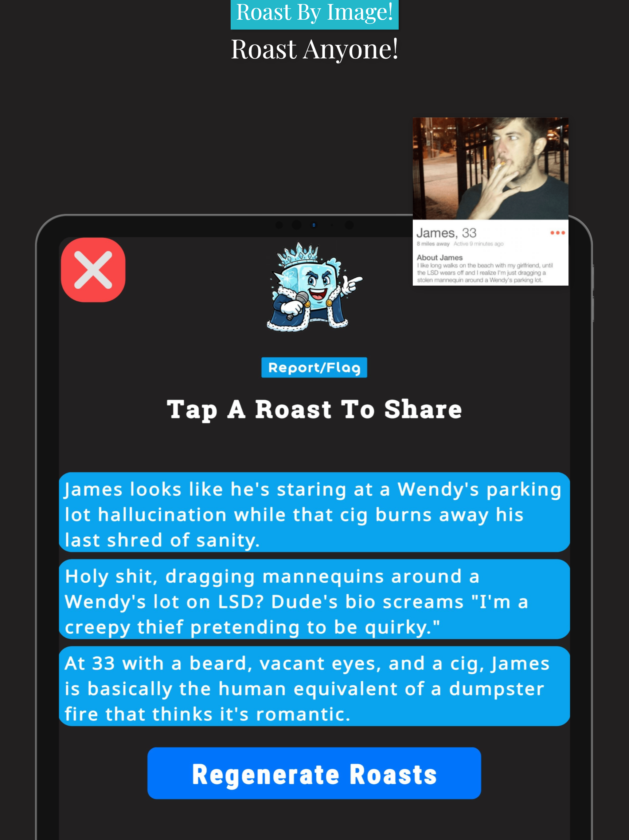 Roast Royale: AI Roast GPT