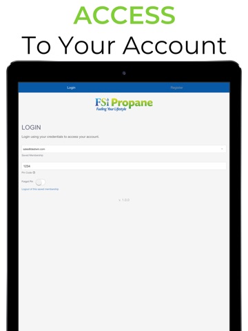 FSi Propane iPad screenshot