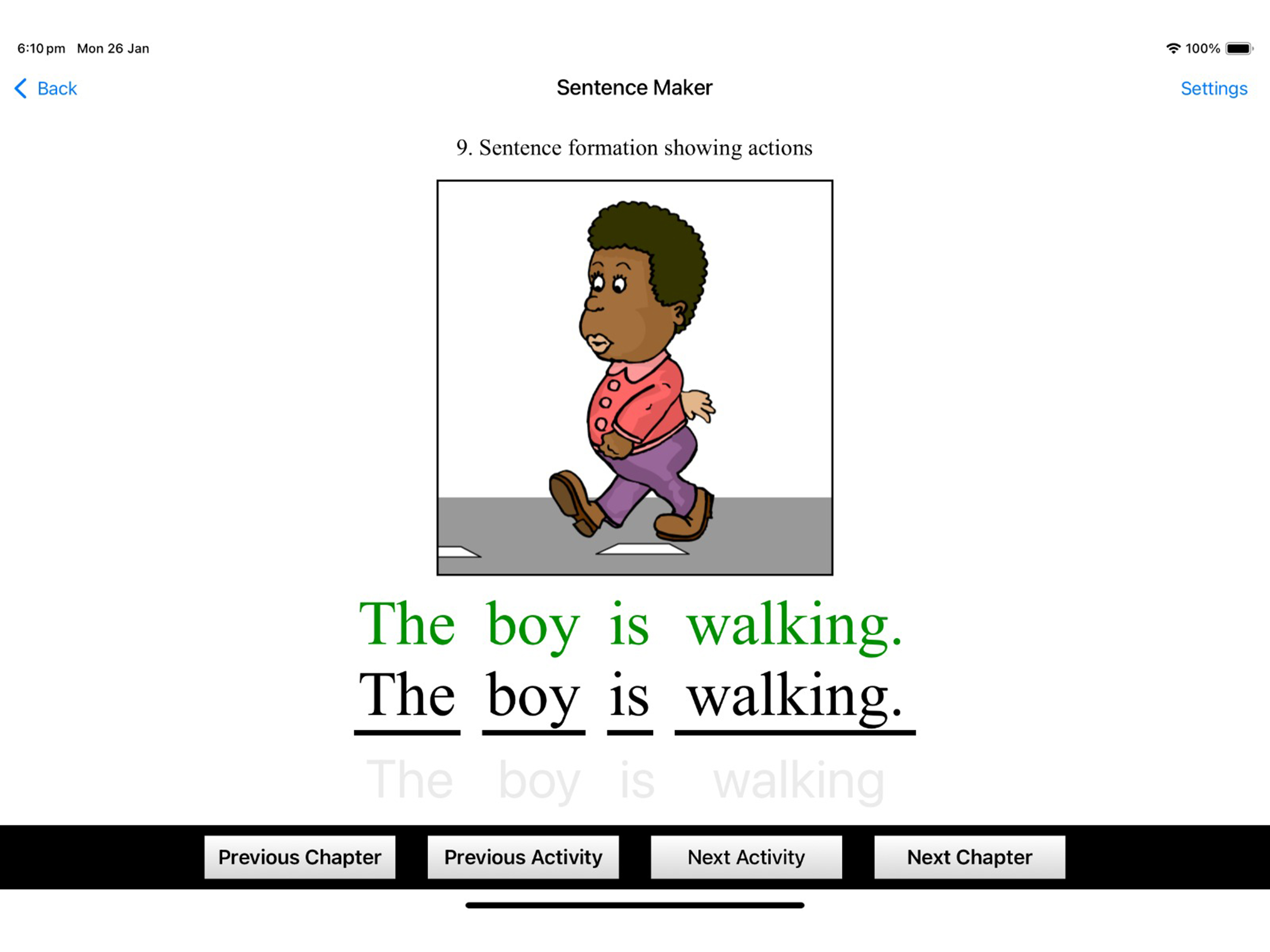Sentence Maker App screenshot 3