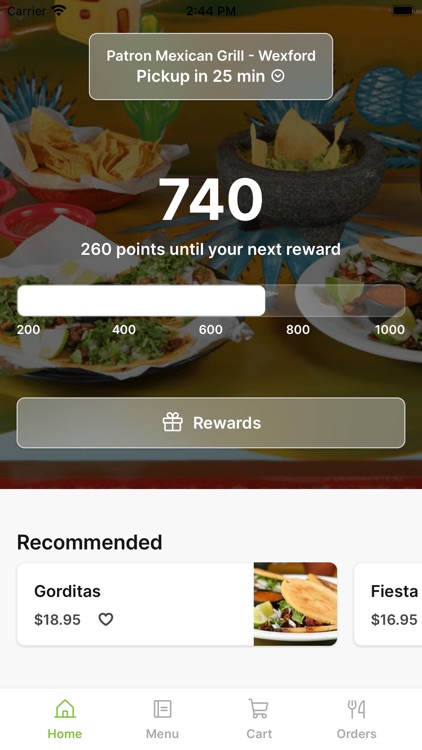 Patron Mexican Grill To Go