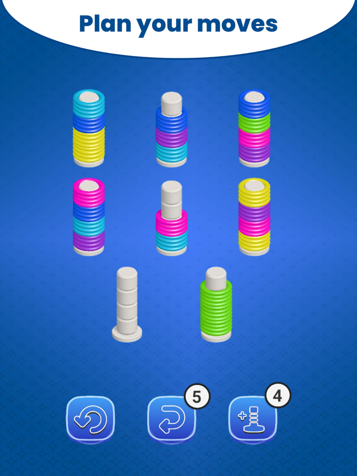 Slinky Sort Logic Puzzle Game
