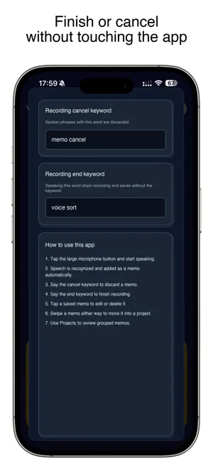 Voice Sort: Voice Memos screenshot 1