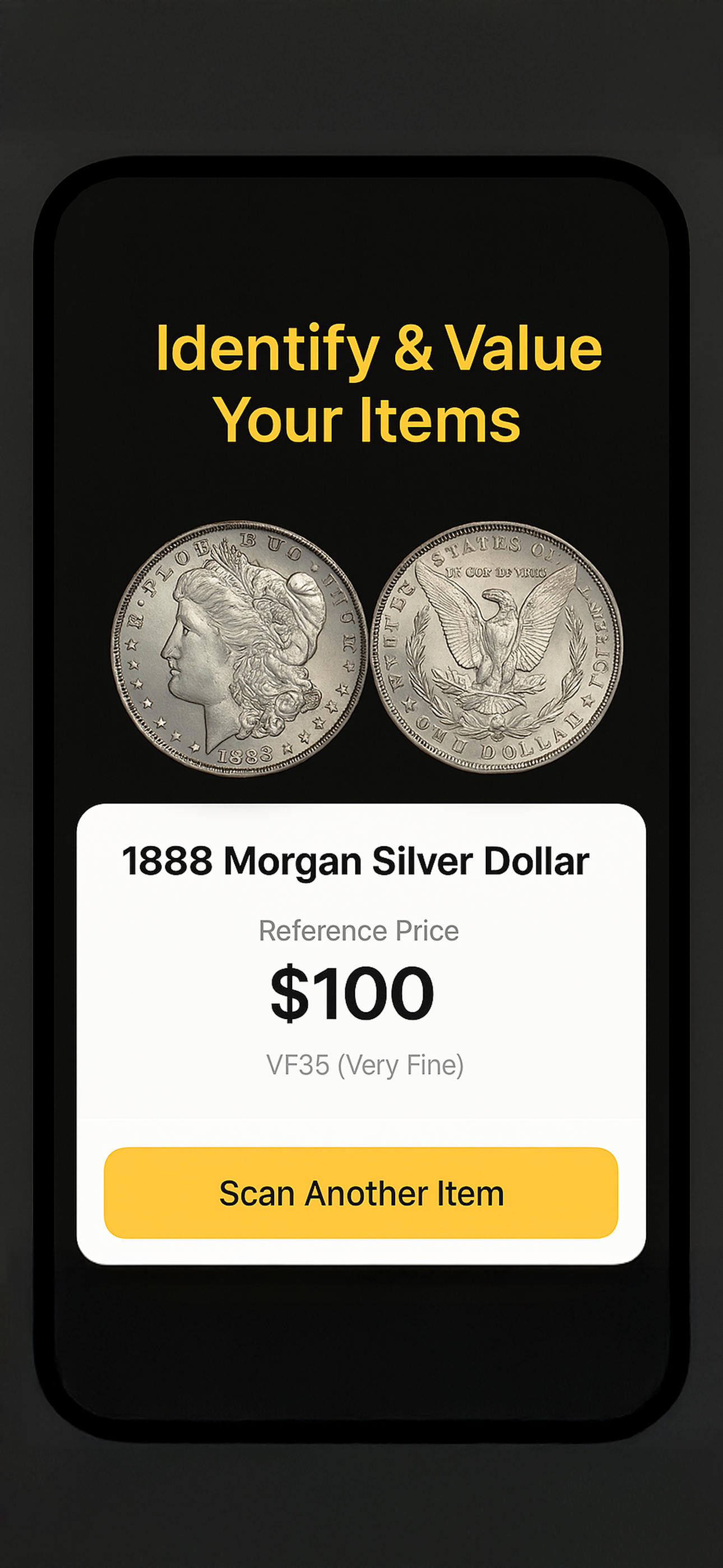 Coin Identifier – PriceCam
