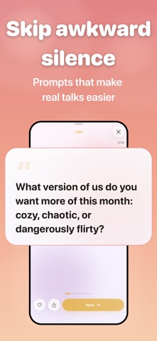 Deep Conversations: CoupleCue Screenshot 2 of 5