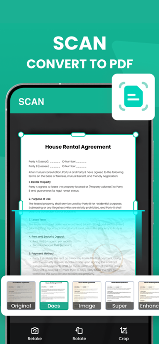 Document Reader - PDF Scanner Screenshot 4 of 5