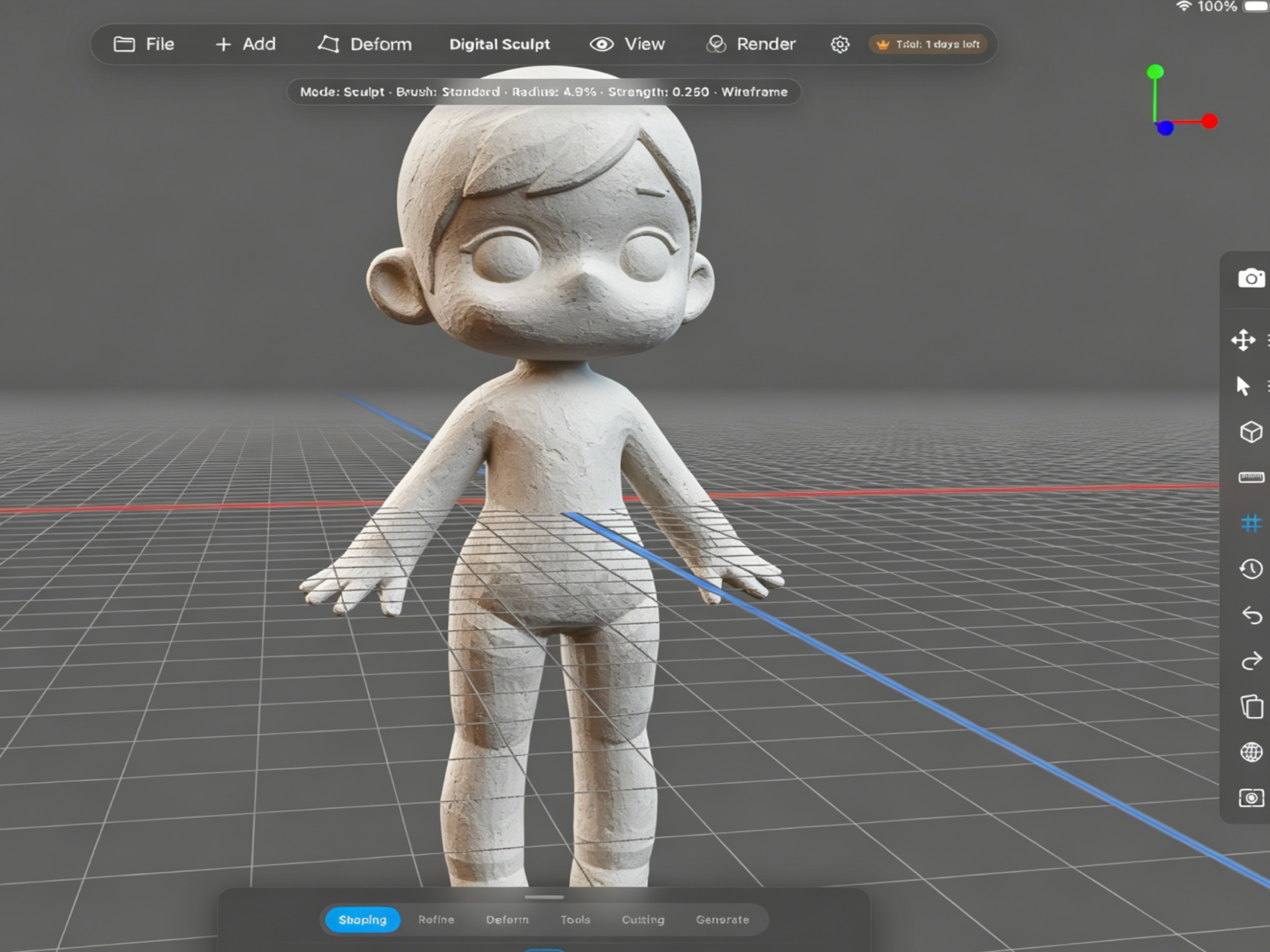 Moldora: 3D Sculpt & Model screenshot 12