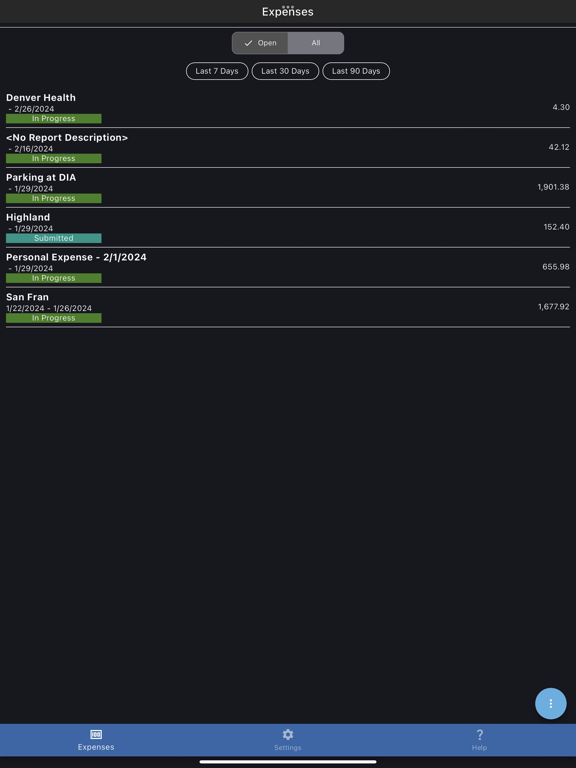 Screenshot #4 pour Deltek Expense for Ajera