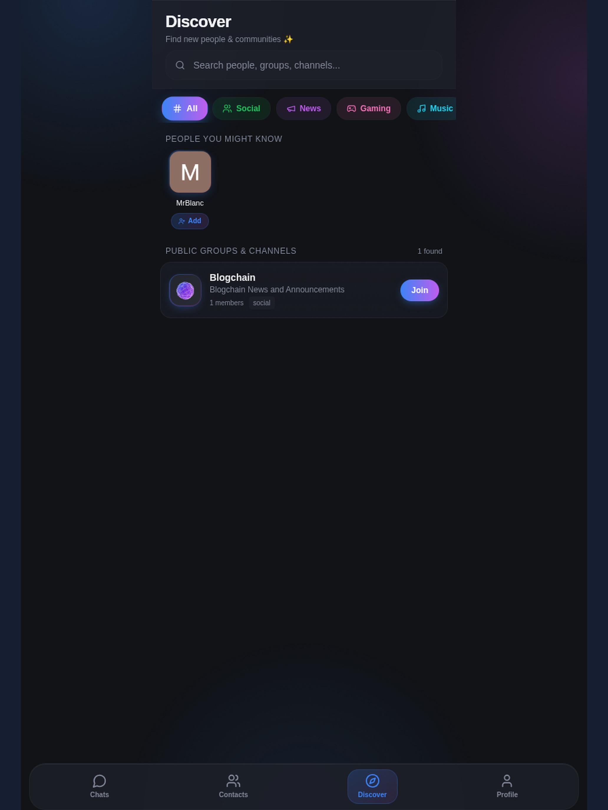 Chains Messenger screenshot 8