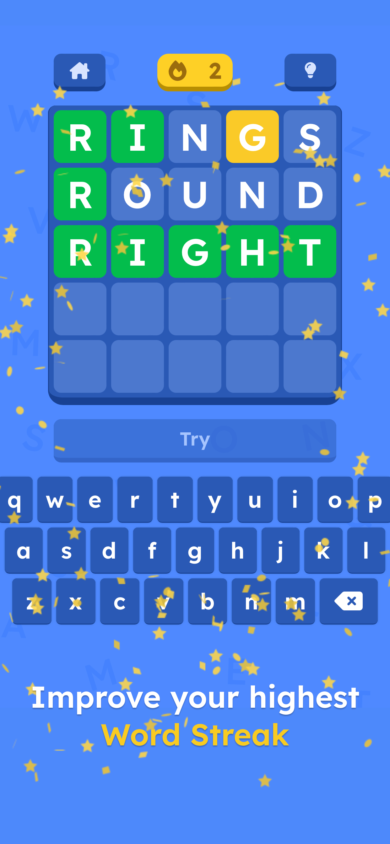 Word game: Word Streaks screenshot 2