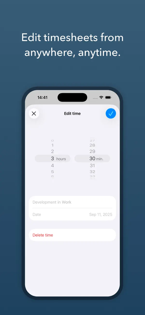 #5. Daily – Hours & Time Tracker (iOS) От: Niels Mouthaan