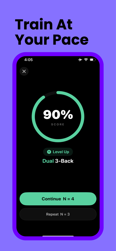 N Back Extreme | Dual N-Back screenshot 5