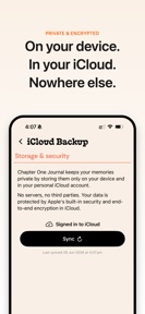 Chapter One: Baby Journal screenshot