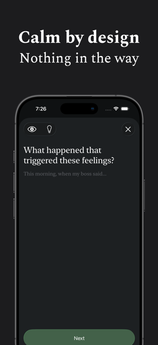 ReframeKit: CBT Thought Diary Screenshot 2 of 5