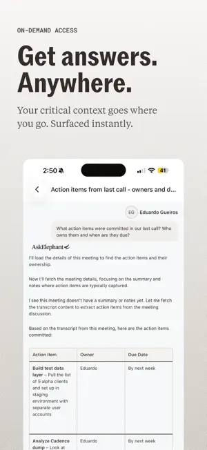 AskElephant screenshot 3