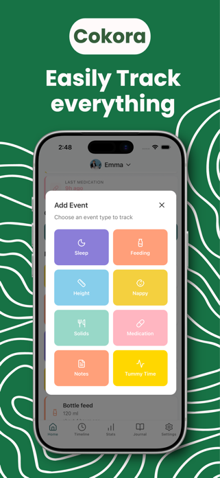 Cokora - Baby Tracker Screenshot 1 of 4