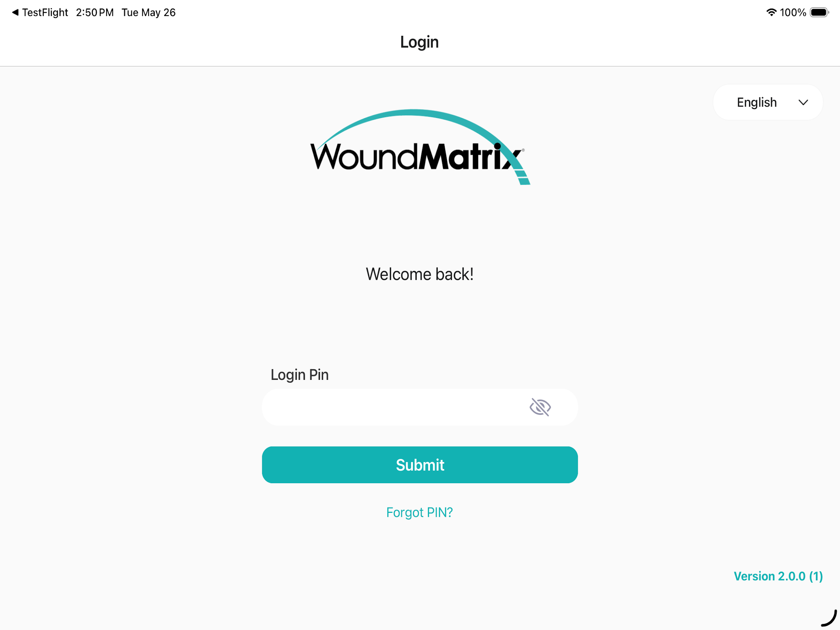 WoundMatrix Patient